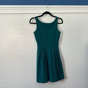 Susana Monaco Deep Teal Elegant Sleeveless Dress